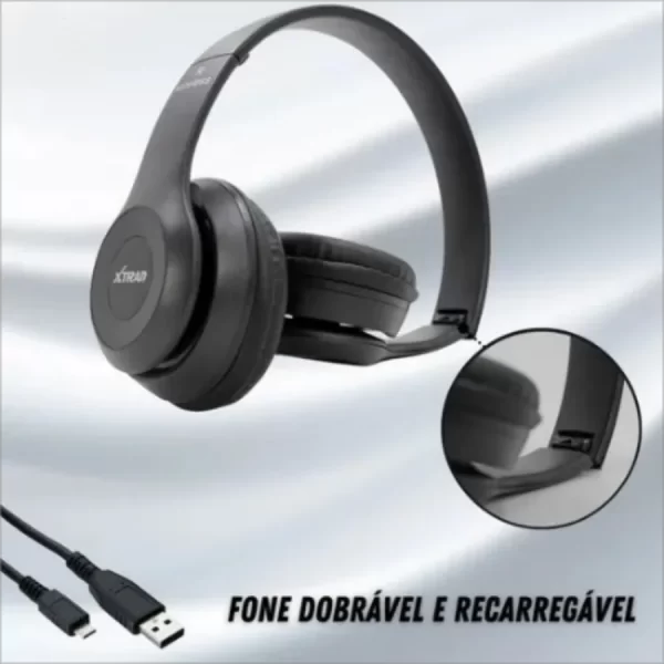 Fone De Ouvido Sem Fio Headphone Bluetooth - Image 4