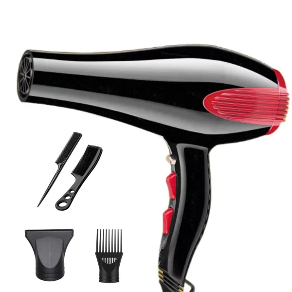 Secador de Cabelo 220V Profissional 3900W – Chapinha Black Ion Silencioso