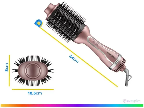 Escova Secadora Mondial ES-02-BI 1200W – Praticidade e Estilo em Um Só Produto! - Image 4