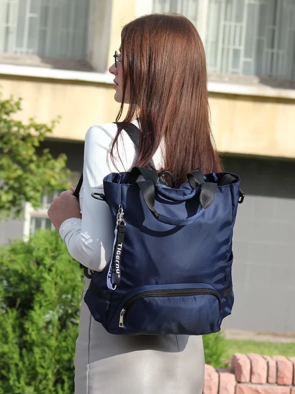 Tigernu moda 3 em 1 mochila feminina lazer sacola de ombro leve faculdade saco do ensino médio meninas bolsa feminina