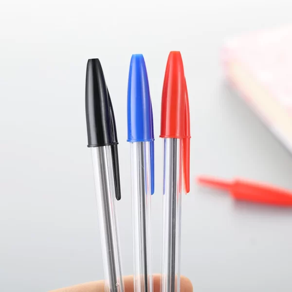 5 pçs 1mm caneta esferográfica preto/vermelho/azul de longa duração bonito portátil arco-íris material de escritório crianças escola papelaria ferramenta escrita - Image 5