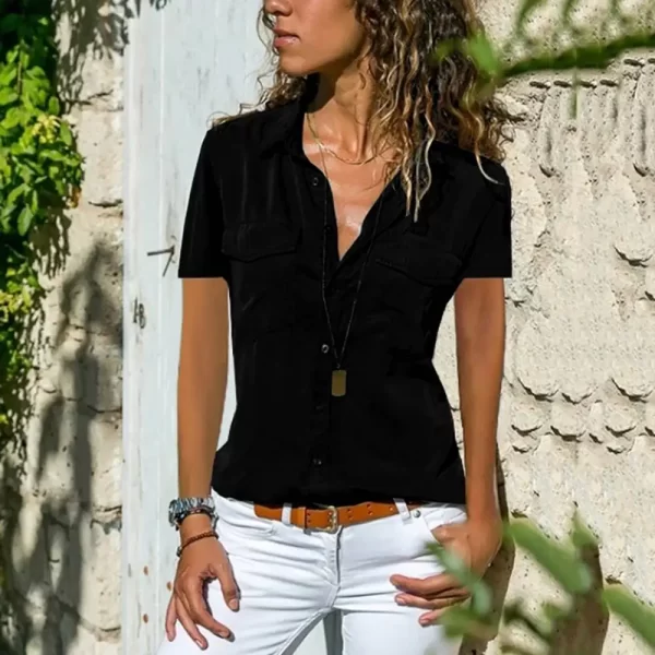 Camisas Básicas Femininas – O Essencial para um Look Casual e Estiloso - Image 10