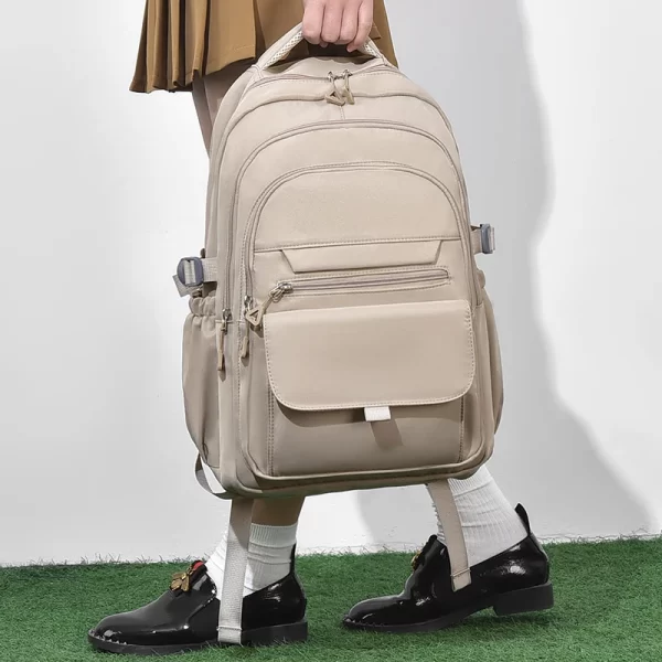 Uma mochila multicamadas à prova d'água e elegante Oxford de grande capacidade - Image 3